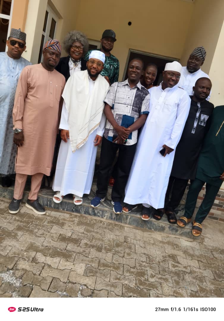 L-R Umar Makeri, FCT youth leader, Abubakar Umar Abdullah, Chairman Abaji Area council, Hon Musa Dikko; FCT commissioner, Public Complaint Commission and Hon Sulaiman Abdullah Ango, the Mandate secretary, FCT Agricultural Secretariat