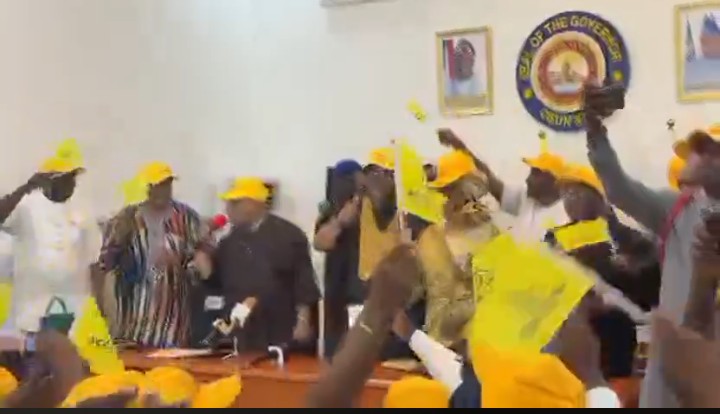 BREAKING: Gov Adeleke announces defection to Accord Party