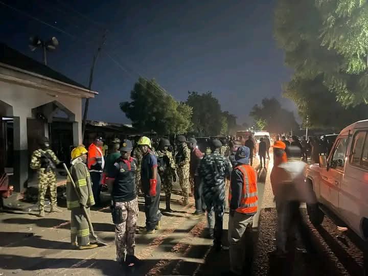 BREAKING: Explosion rocks Mosque in Maiduguri, casualties reported
