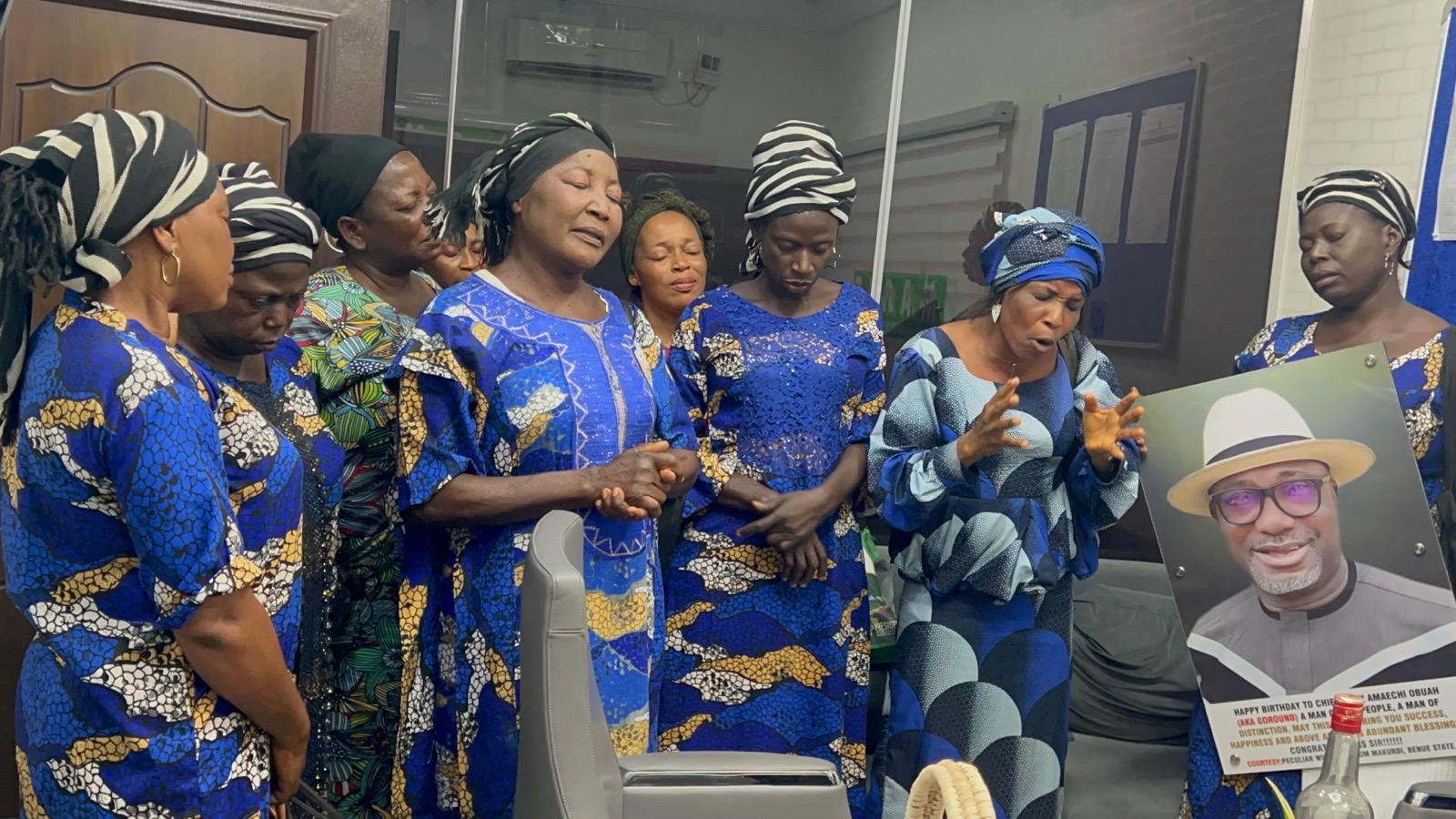 Peculiar Widows Forum Storm Abuja to Celebrate Chief Obuah as he clocks 63