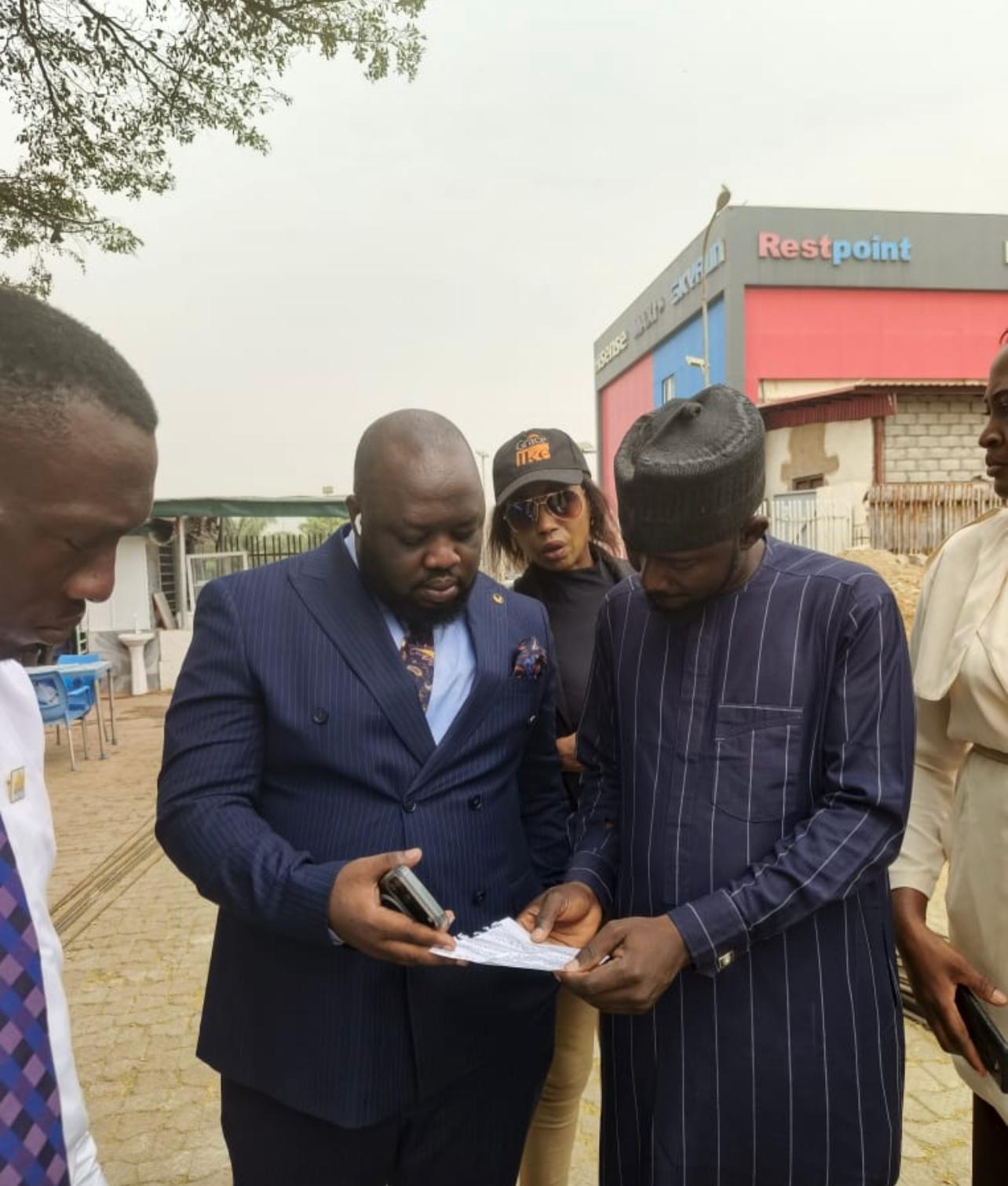 Bespoke Holdings MD Olatunji Visits NUJ FCT Council, pledges immediate support for Ultra Modern Congress Hall