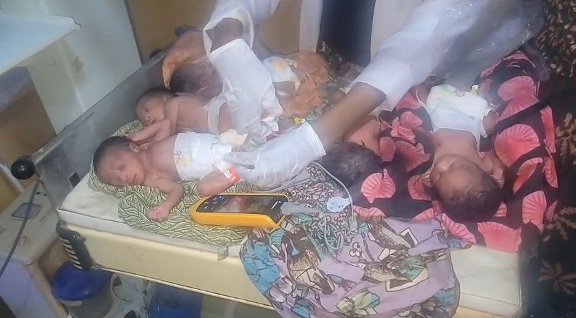 Kano mother dies after delivering quintuplets, newborns stable