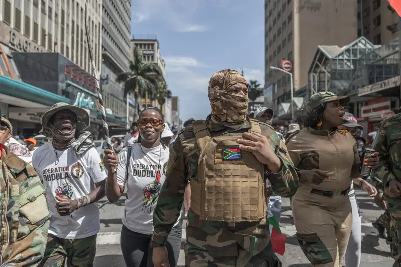Police fire teargas in South Africa as protests against Nigerians, others turn violent