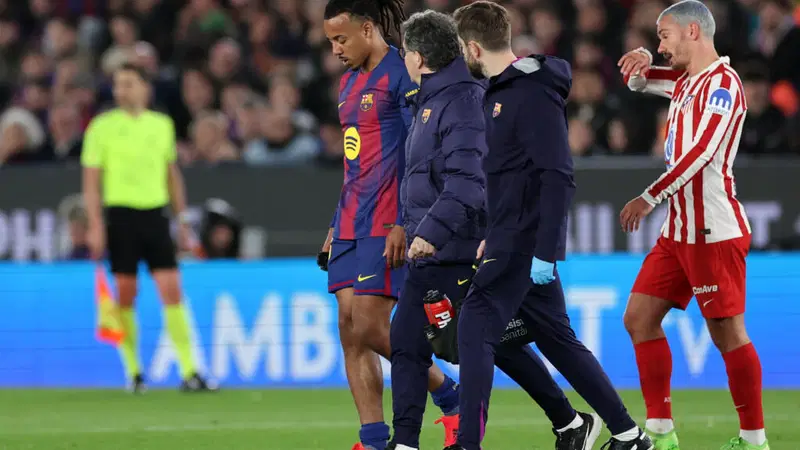 Barcelona to miss Kounde, Balde in Champions League last 16