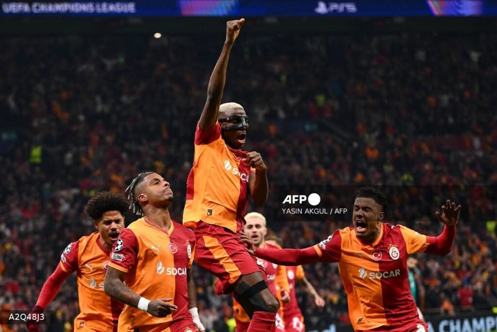 Osimhen assists as Galatasaray edge Liverpool in Champions League clash
