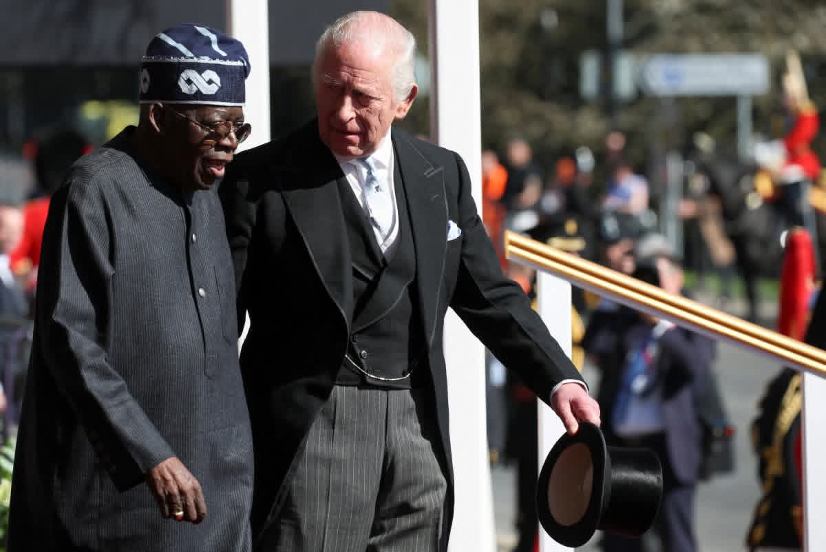 UK Visit: King Charles receives Tinubu, First Lady (Photos)