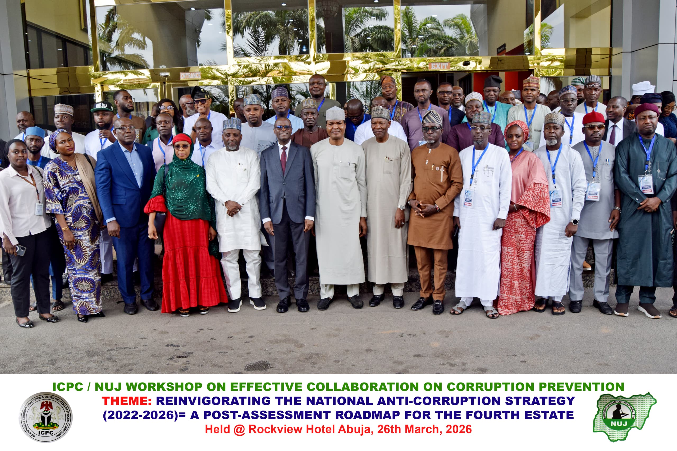 ICPC, NUJ chart path for stronger media role in anti-corruption fight