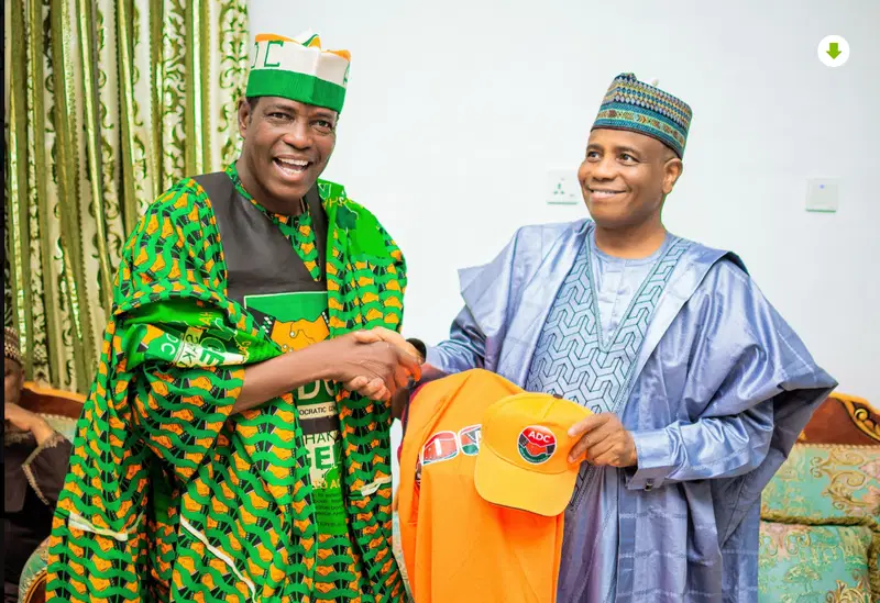 Aminu Tambuwal defects to ADC, cites PDP crisis