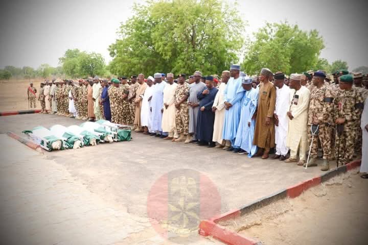 Brigadier-General Braimah, other soldiers laid to rest with full military honours in Maiduguri