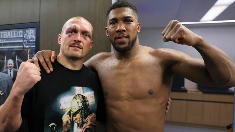 Anthony Joshua resumes training with Usyk ahead of potential Tyson Fury showdown