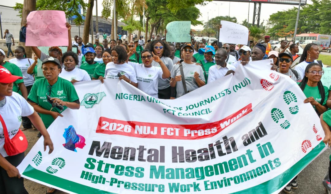 NUJ FCT Chair urges journalists to prioritise mental health amid rising work pressure