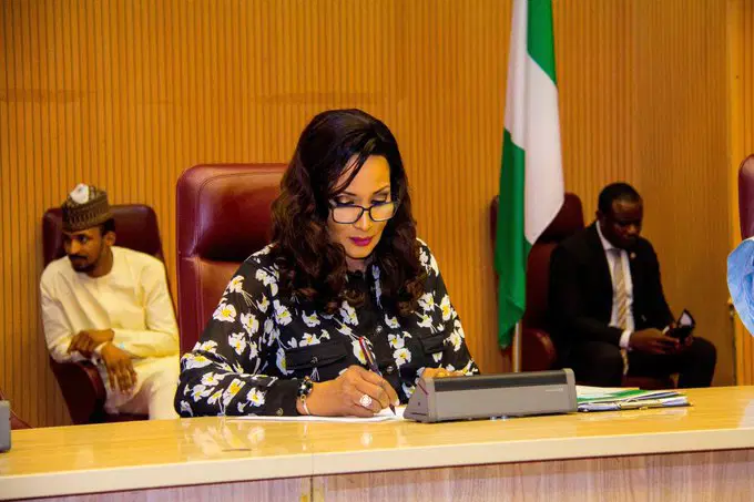 Bianca Ojukwu assumes office as Foreign Affairs Minister