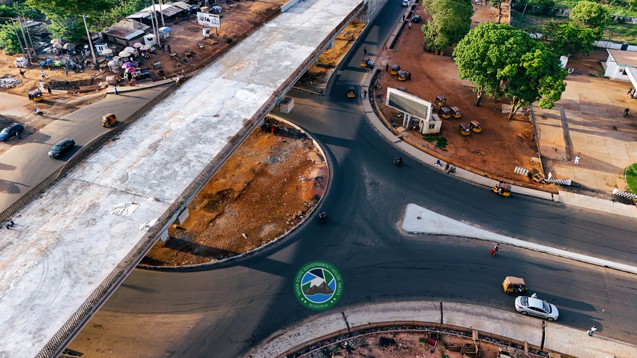 Praise trails Gov Bago as iconic Minna City entrance gets modern look