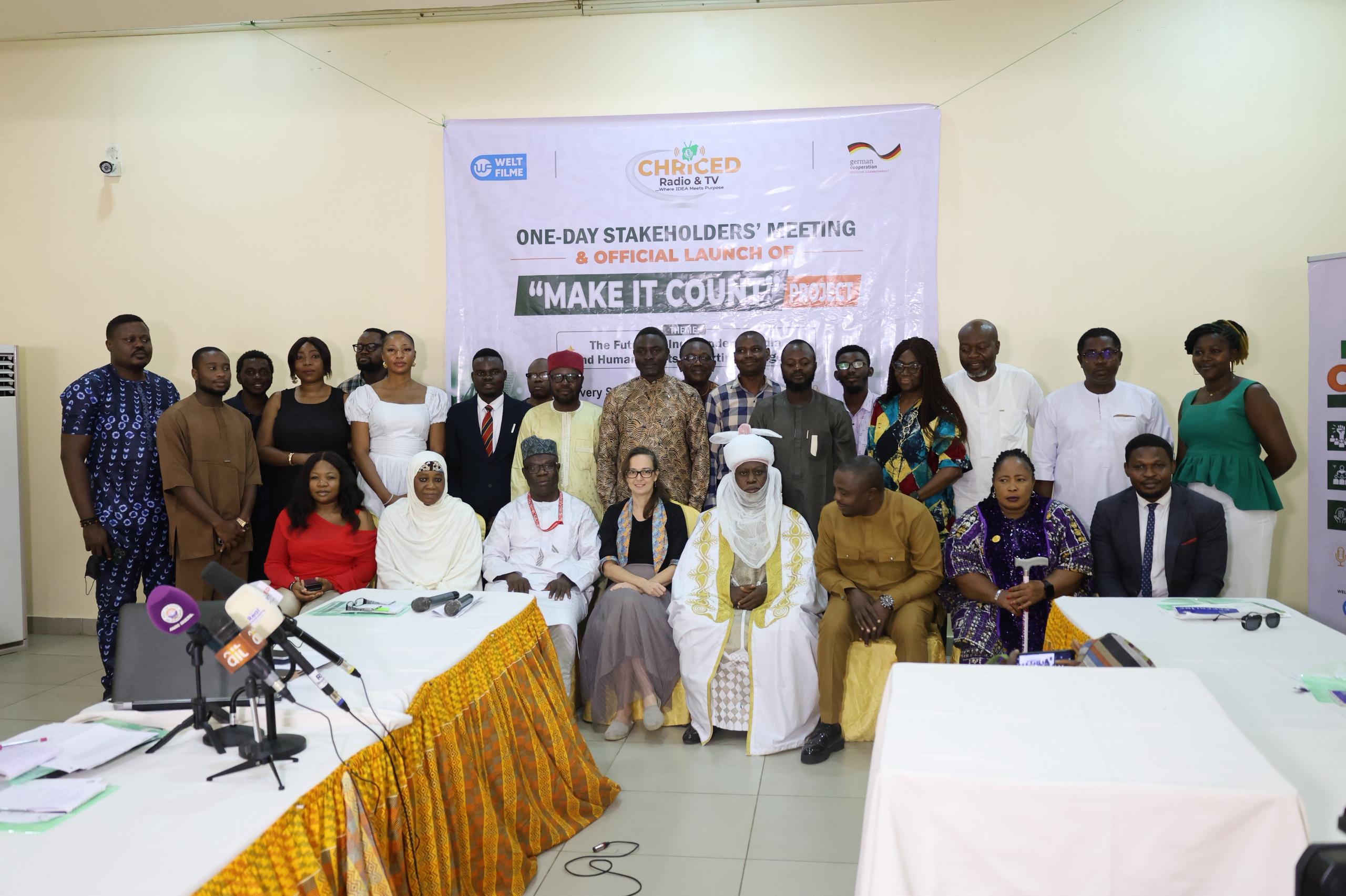 NUJ FCT puts spotlight on future of independent media, backs CHRICED’s  ‘make it count’ initiative