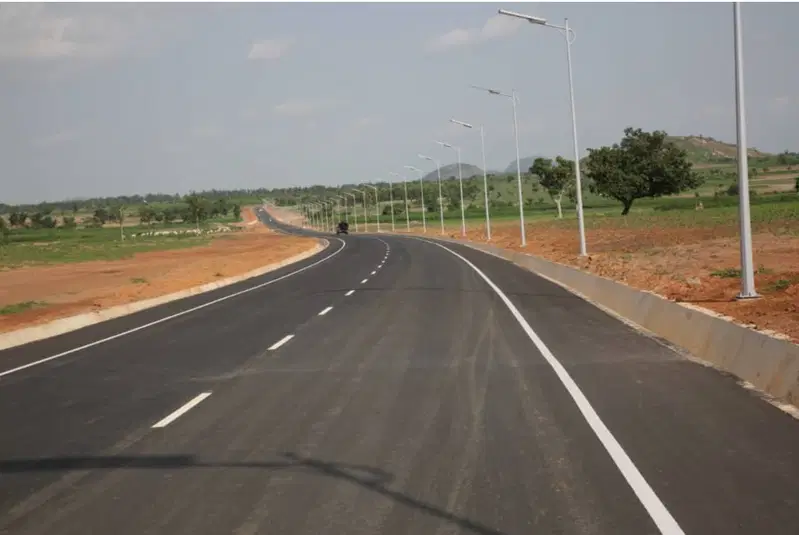 Tinubu commissions Abuja Airport access road, praises Wike’s delivery