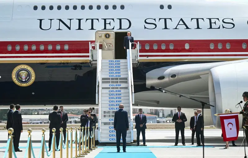 Trump arrives in Ankara for high-stakes NATO summit